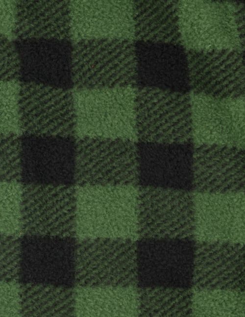 Leveret Kids Fleece Footed Printed Holiday Pajamas In Green
