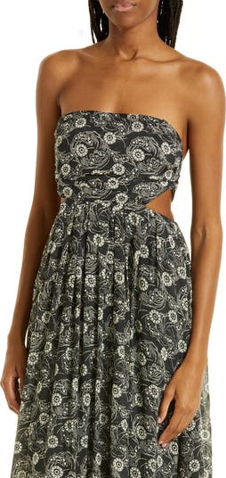 Monarch Fleur Cutout Maxi Dress