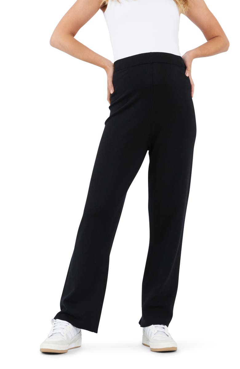 Ripe Maternity Ryan Knit Pant, Main, color, Black