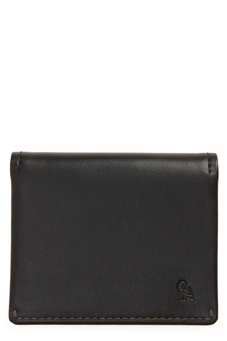 Slim Sleeve Wallet (Nordstrom Exclusive), Main, color, BLACK CHARCOAL