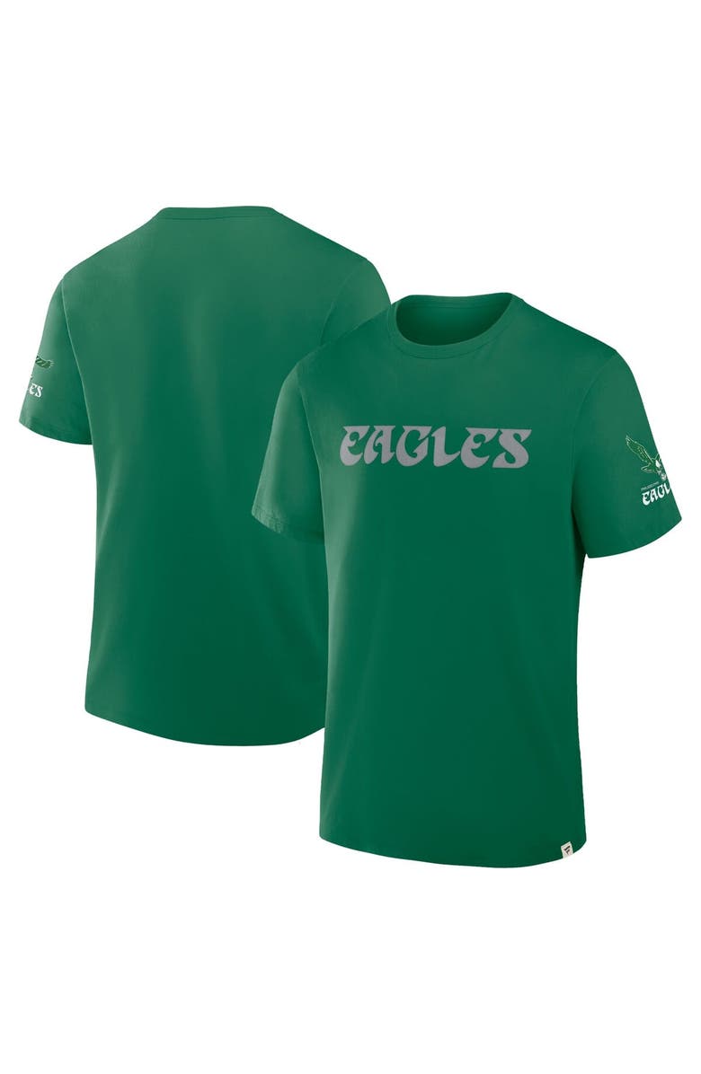 FANATICS Men's Fanatics Kelly Green Philadelphia Eagles Elevated Classic Legacy T-Shirt, Main, color, Kelly Green