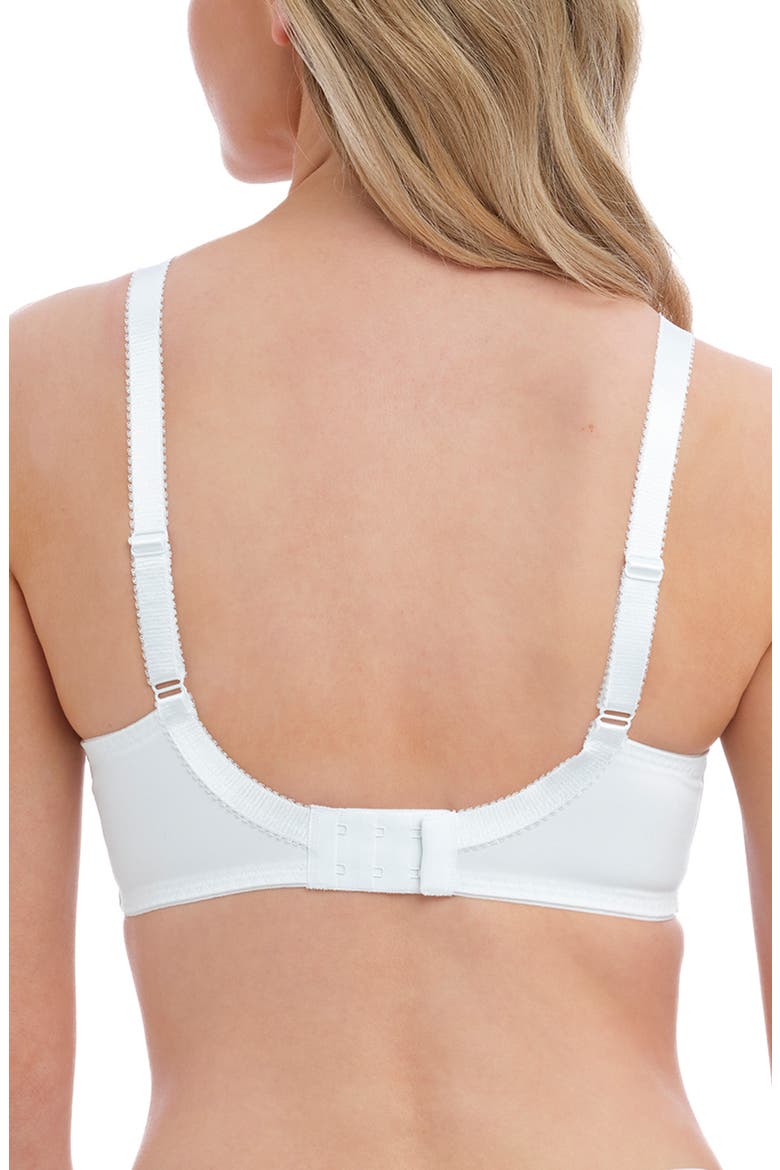 Adelle Underwire Side Support Bra, Alternate, color, WHITE