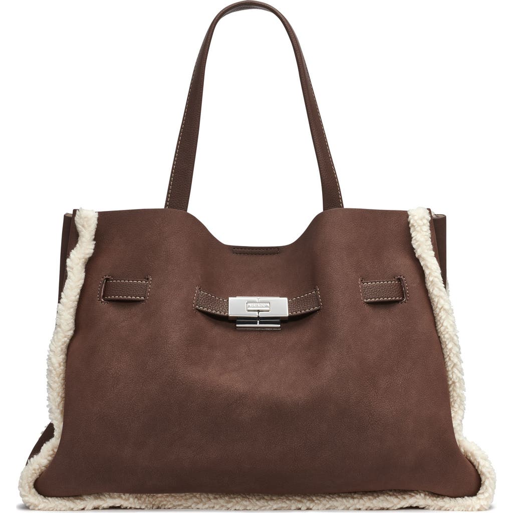 Dkny Bryar Large Satchel In Brown