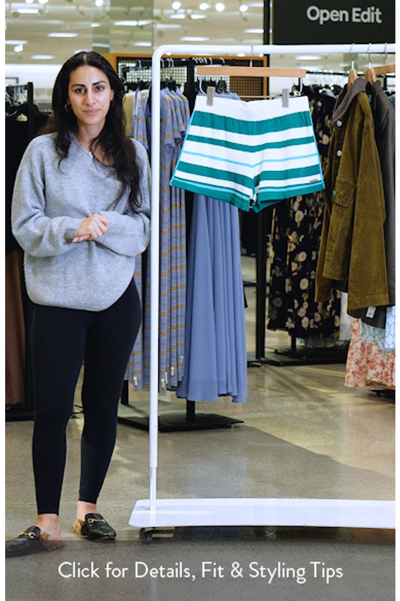 Retreat Stripe Knit Shorts video