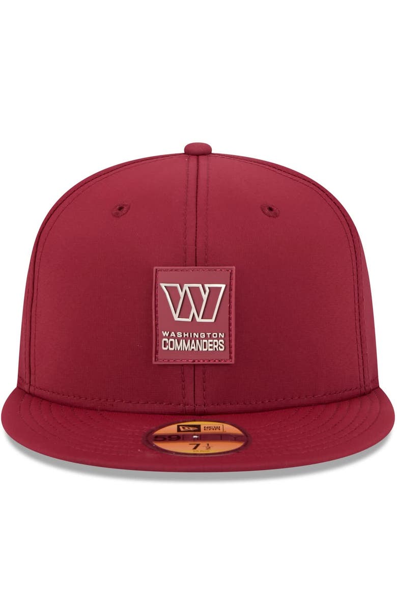New Era Men's New Era Burgundy Washington Commanders 2025 Sideline  59FIFTY Fitted Hat, Alternate, color, Burgundy