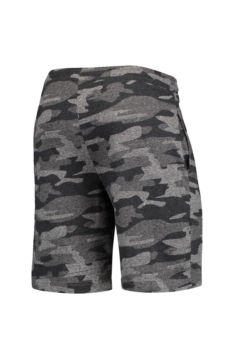 CONCEPTS SPORT Men's Concepts Sport Charcoal/Gray Nebraska Huskers Camo Backup Terry Jam Lounge Shorts, Alternate, color, Charcoal
