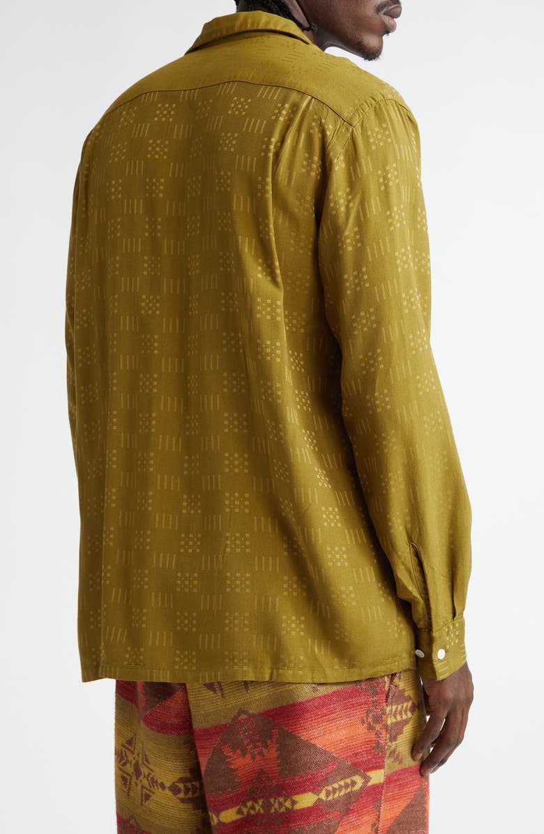 BEAMS Convertible Collar Button-Up Shirt, Alternate, color, 