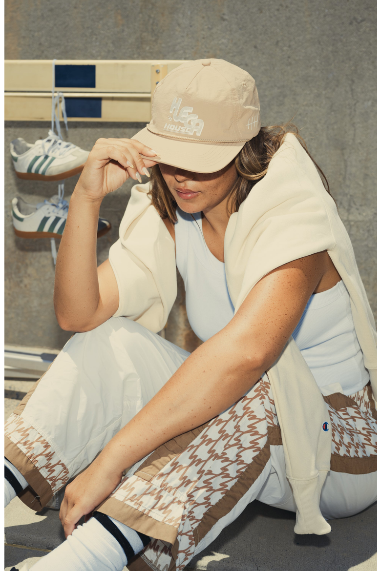 Track Nylon Hat, Alternate, color, Khaki