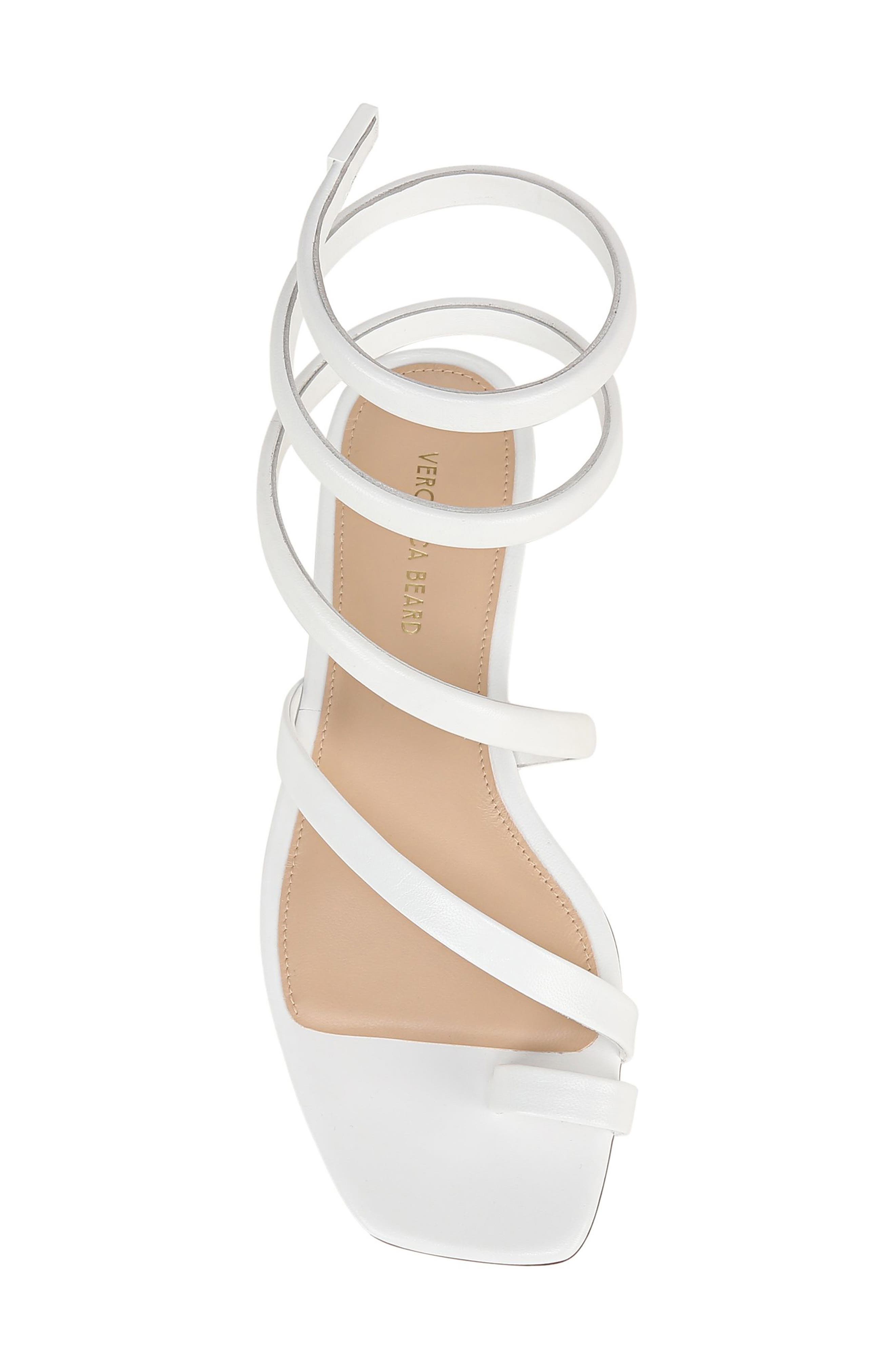 Veronica Beard Allura Ankle Wrap Sandal, Alternate, color, 