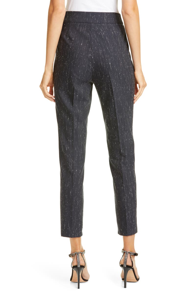 Fabiana Filippi Rain Effect Bouclé Pants, Alternate, color,