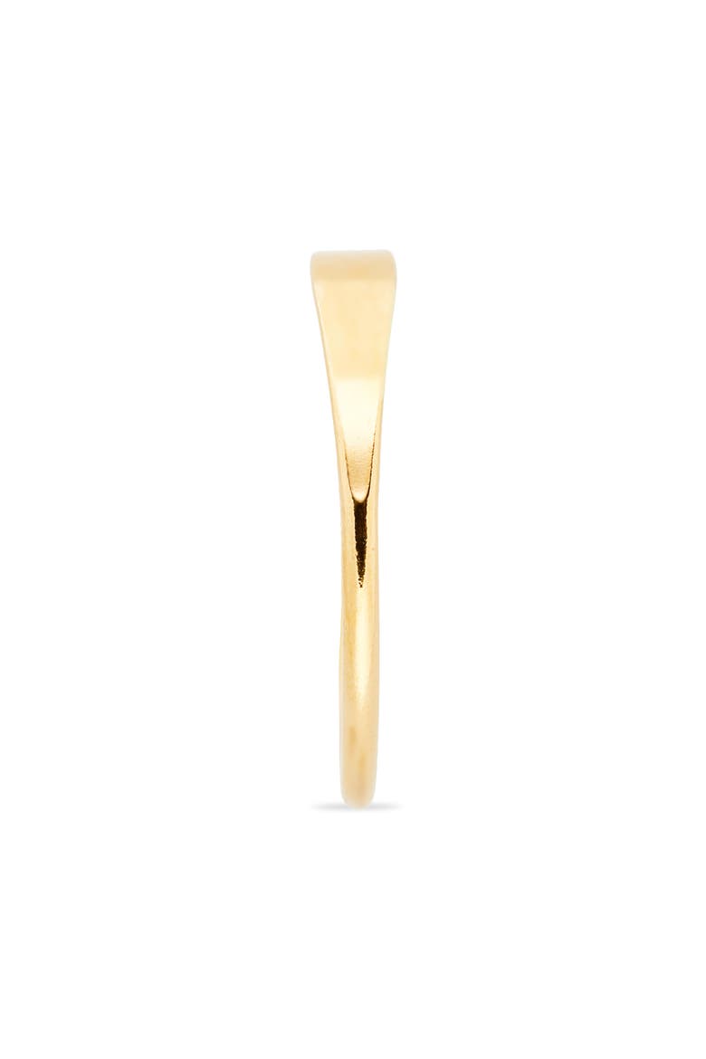 Slim Signet Ring, Alternate, color, GOLD FILL