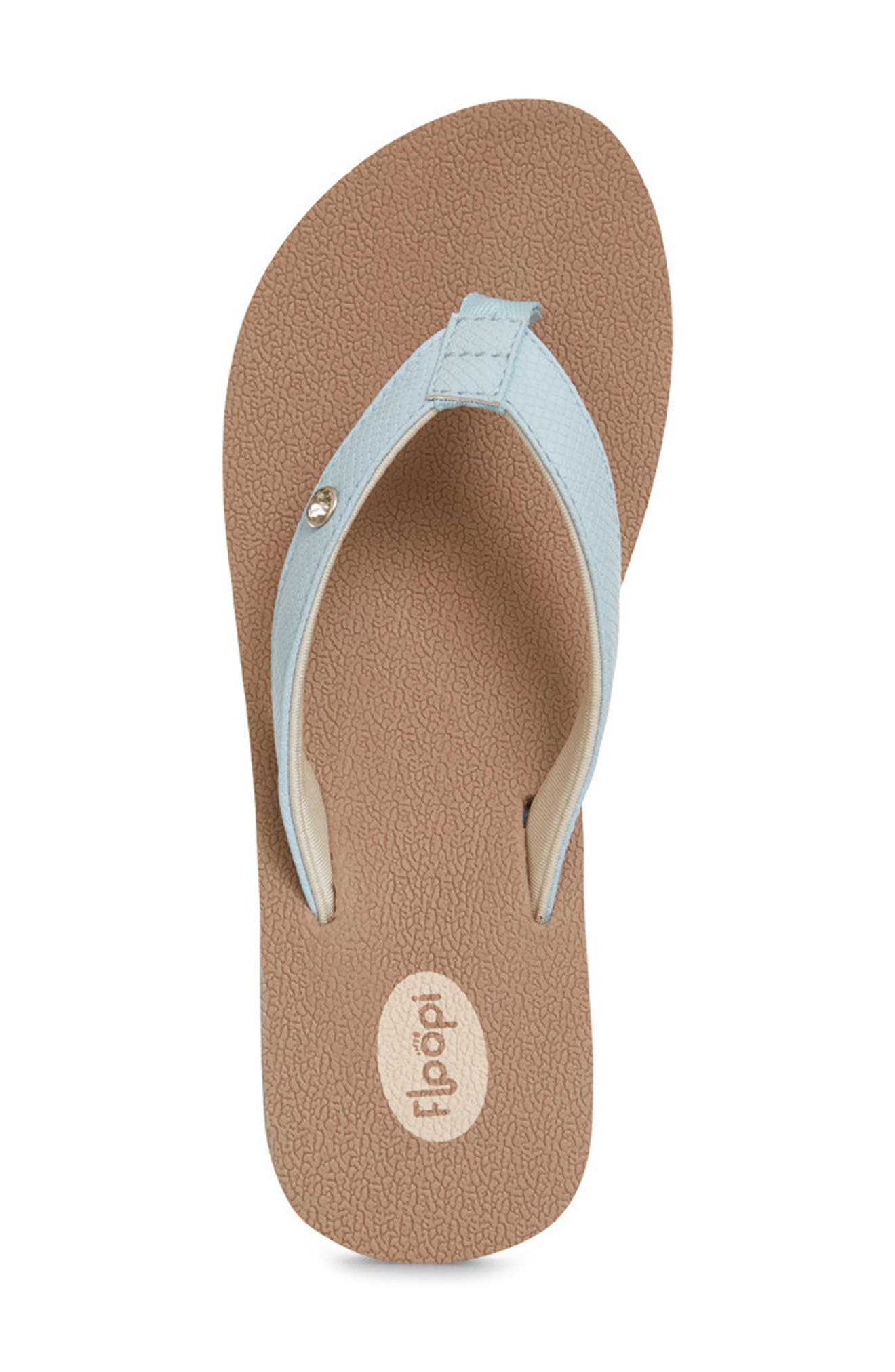Flip Flop Wedge Sandal, Alternate, color, TAN