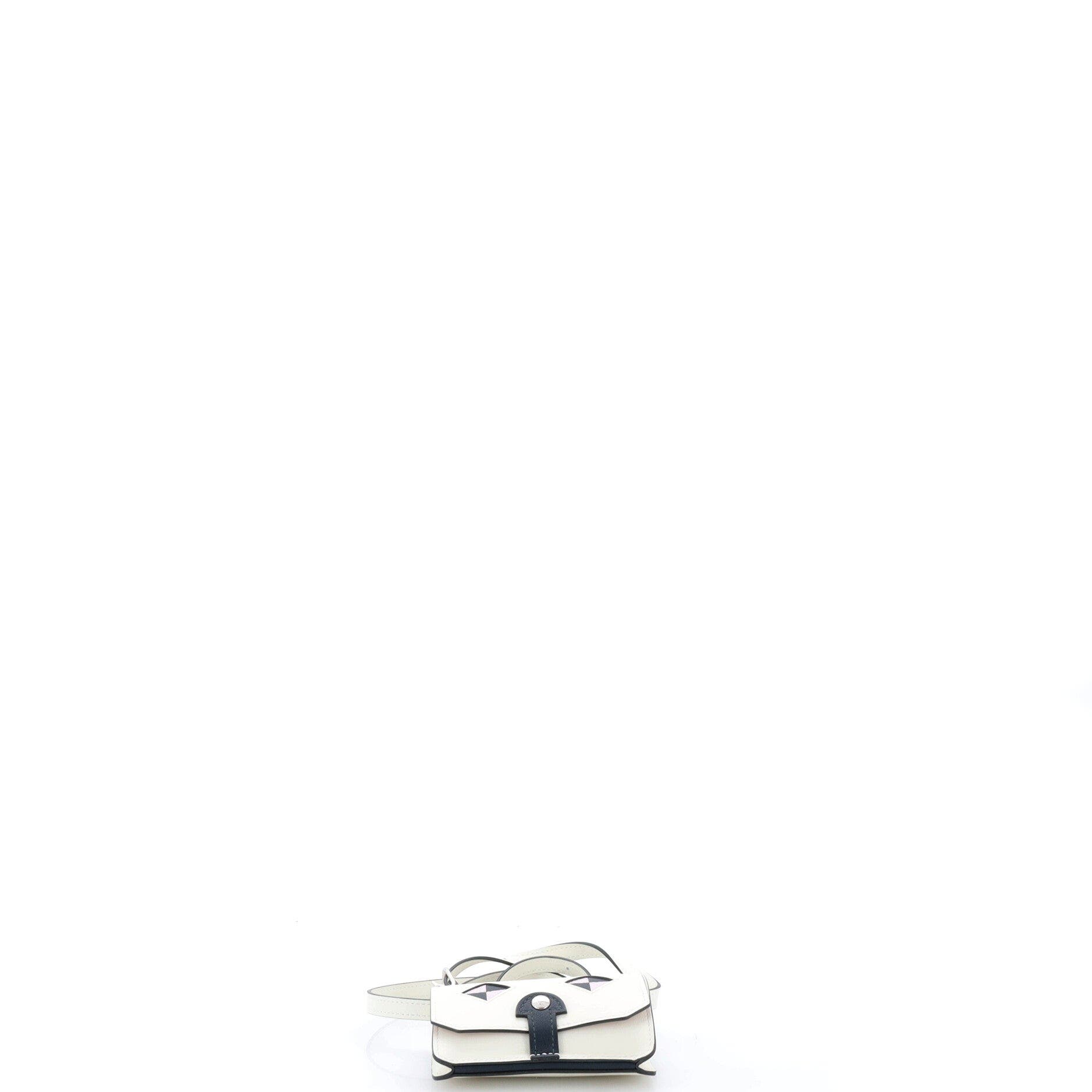 Chien Card Holder with Strap Swift and Chevre Mysore, Alternate, color, Mushroom