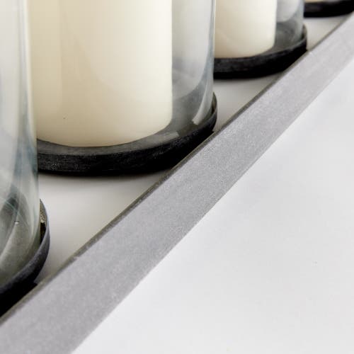 Napa Home & Garden Baxton 5-pillar Candle Holder In Black