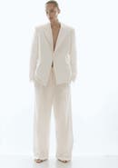 H&M Tailored Linen-blend Trousers