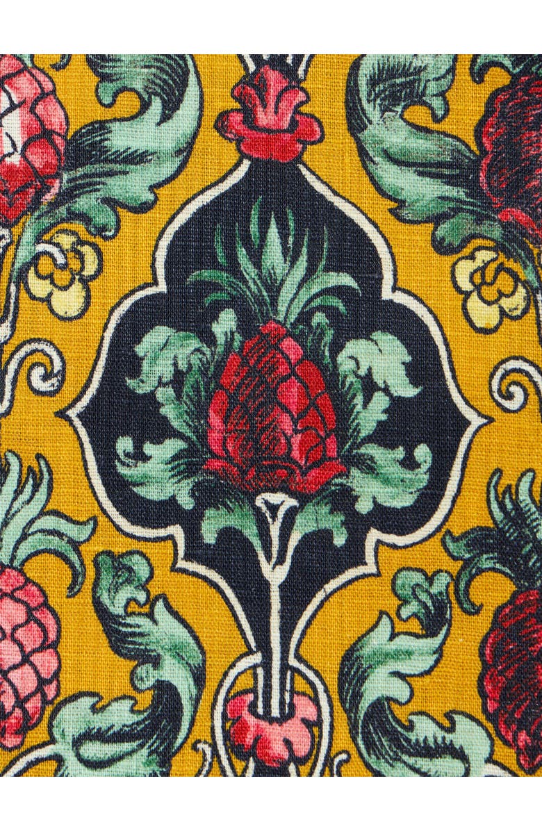 La DoubleJ Large Tablecloth (66.9"x137.8") Ananas Yellow, Alternate, color, 