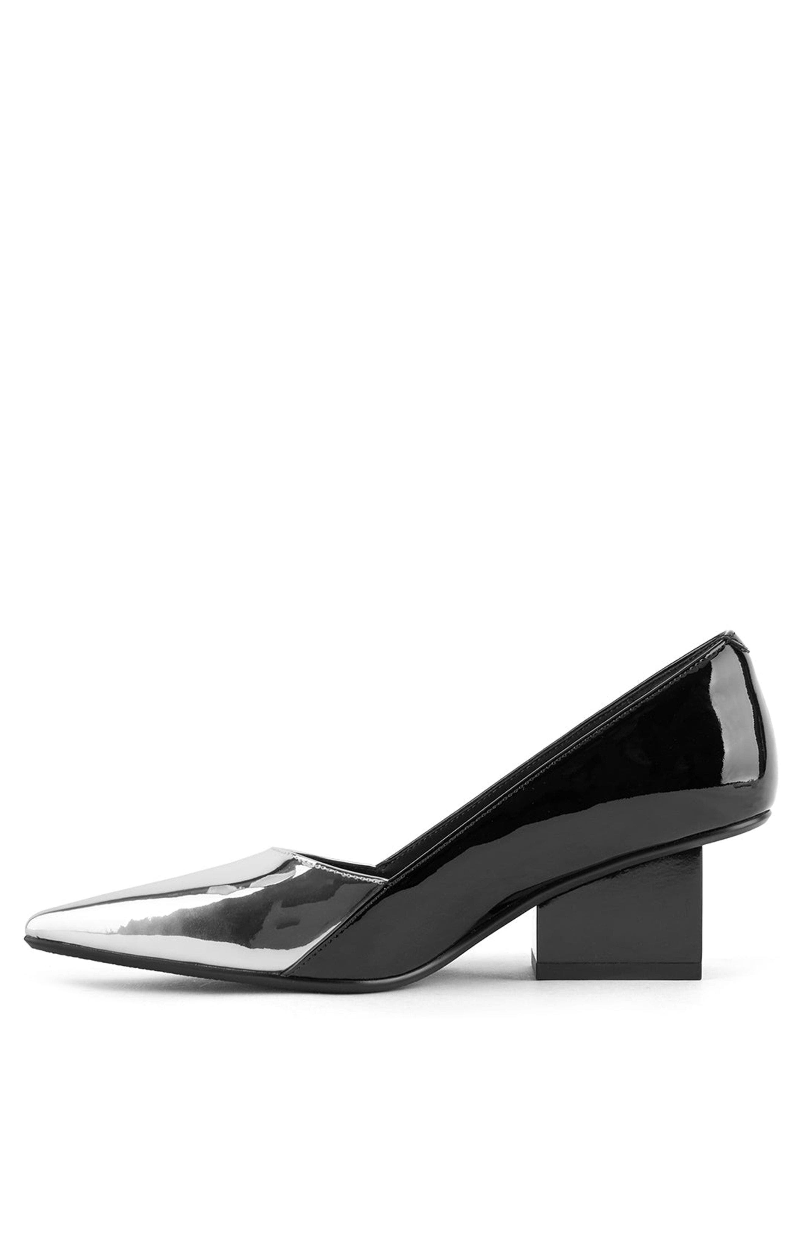 Raila Pump, Alternate, color, Silver + Black
