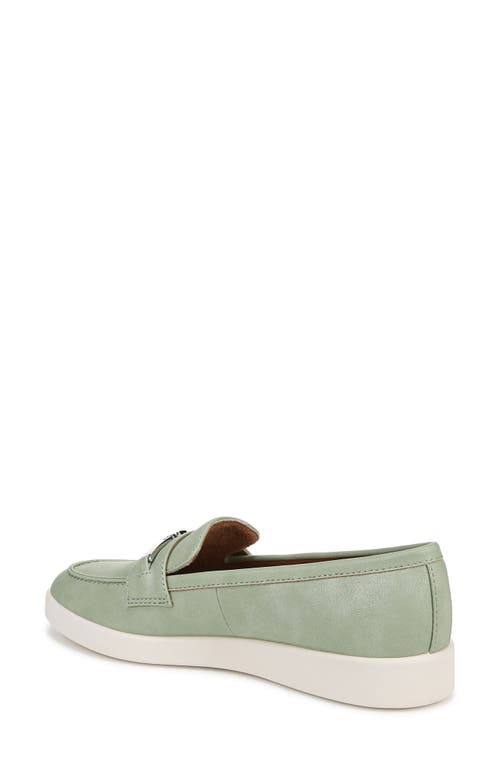 Naturalizer Isla Loafer In Pistachio Green Faux Leather