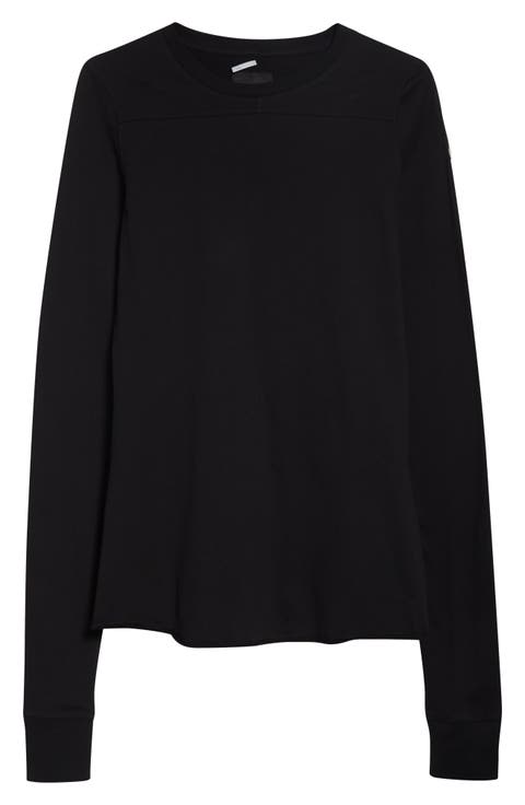 x Rick Owens Girder Long Sleeve Cotton T-Shirt