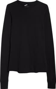 Moncler x Rick Owens Girder Long Sleeve Cotton T-Shirt
