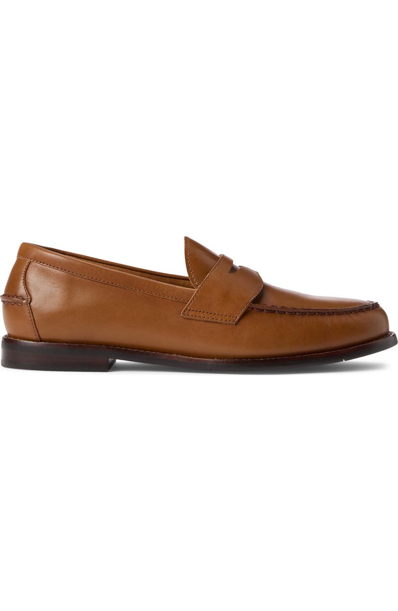 Ralph Lauren Alston Penny Loafer, Alternate, color, Tan