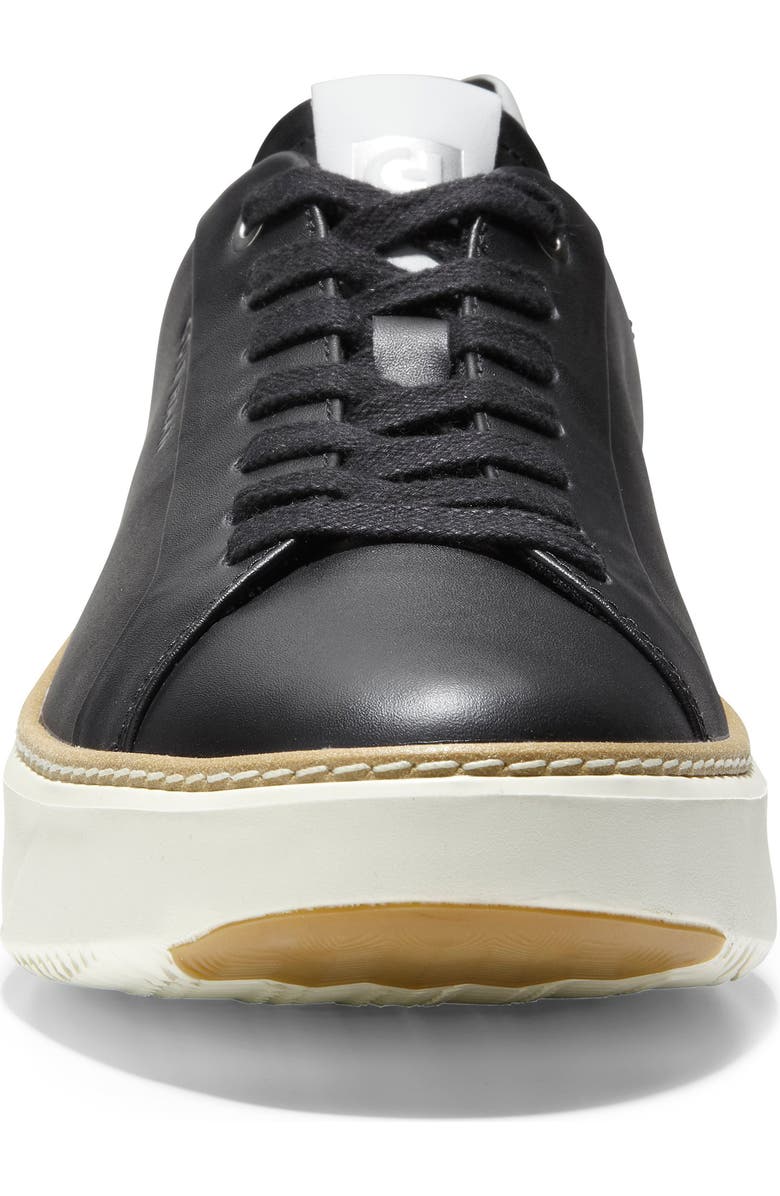 Cole Haan GrandPro Topspin Sneaker, Alternate, color, Black/Optic White/Cyber Yellow