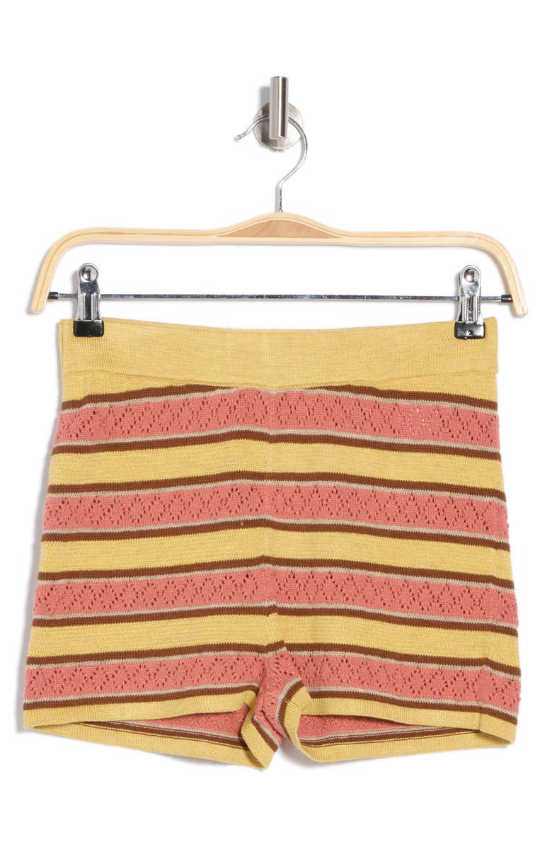 MOTHER High Waist Blissful Bootie Shorts, Alternate, color, 