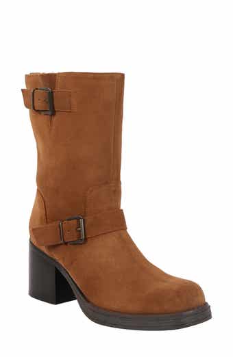Janice Block Heel Engineer Boot
