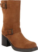 Kenneth Cole Janice Block Heel Engineer Boot