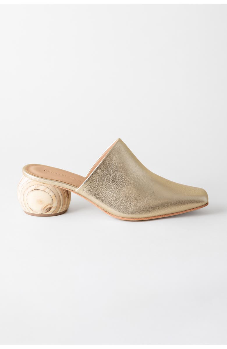 Huma Blanco Mina Mule, Alternate, color, Gold