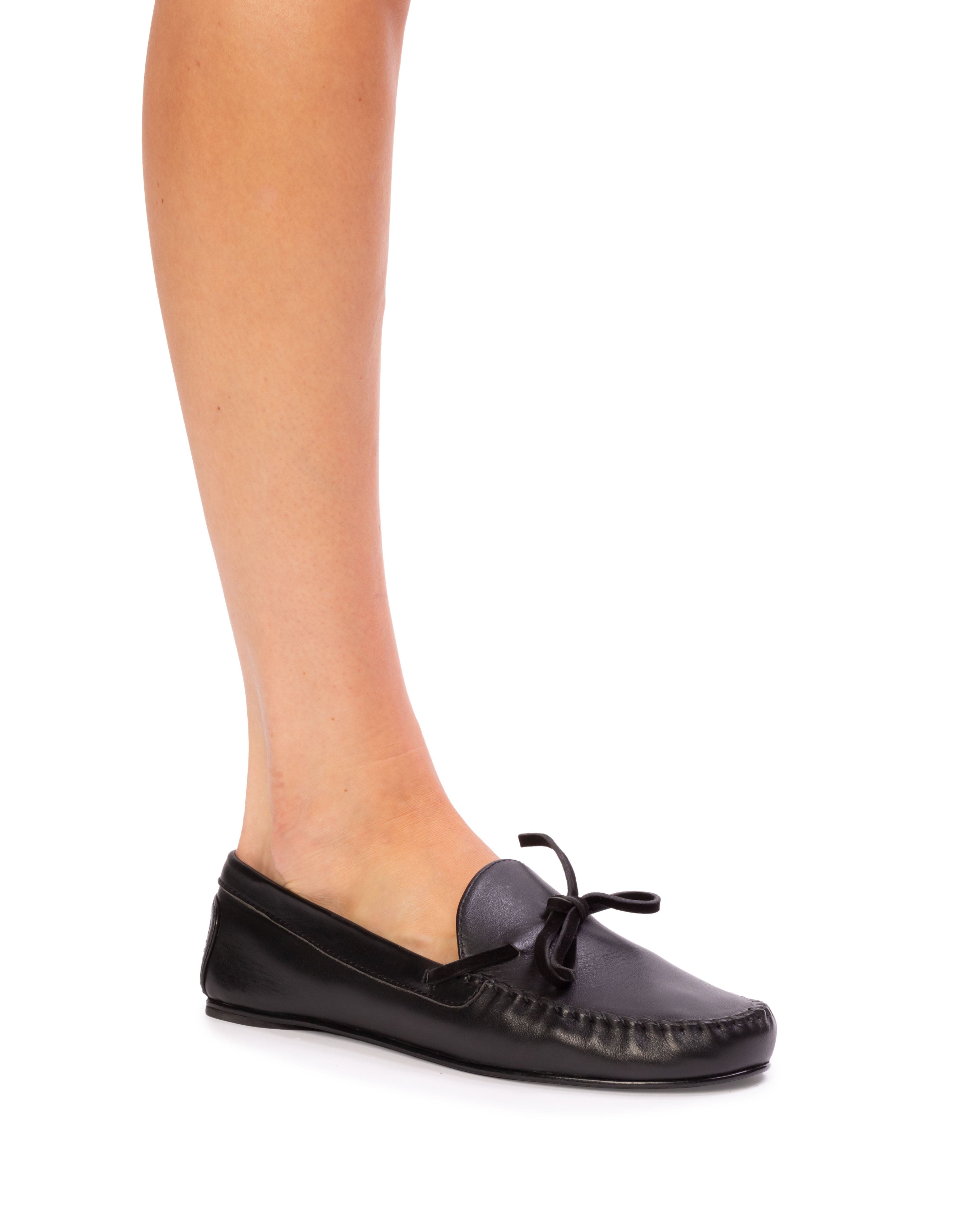 BLACK SUEDE STUDIO Solana Loafer, Alternate, color, 