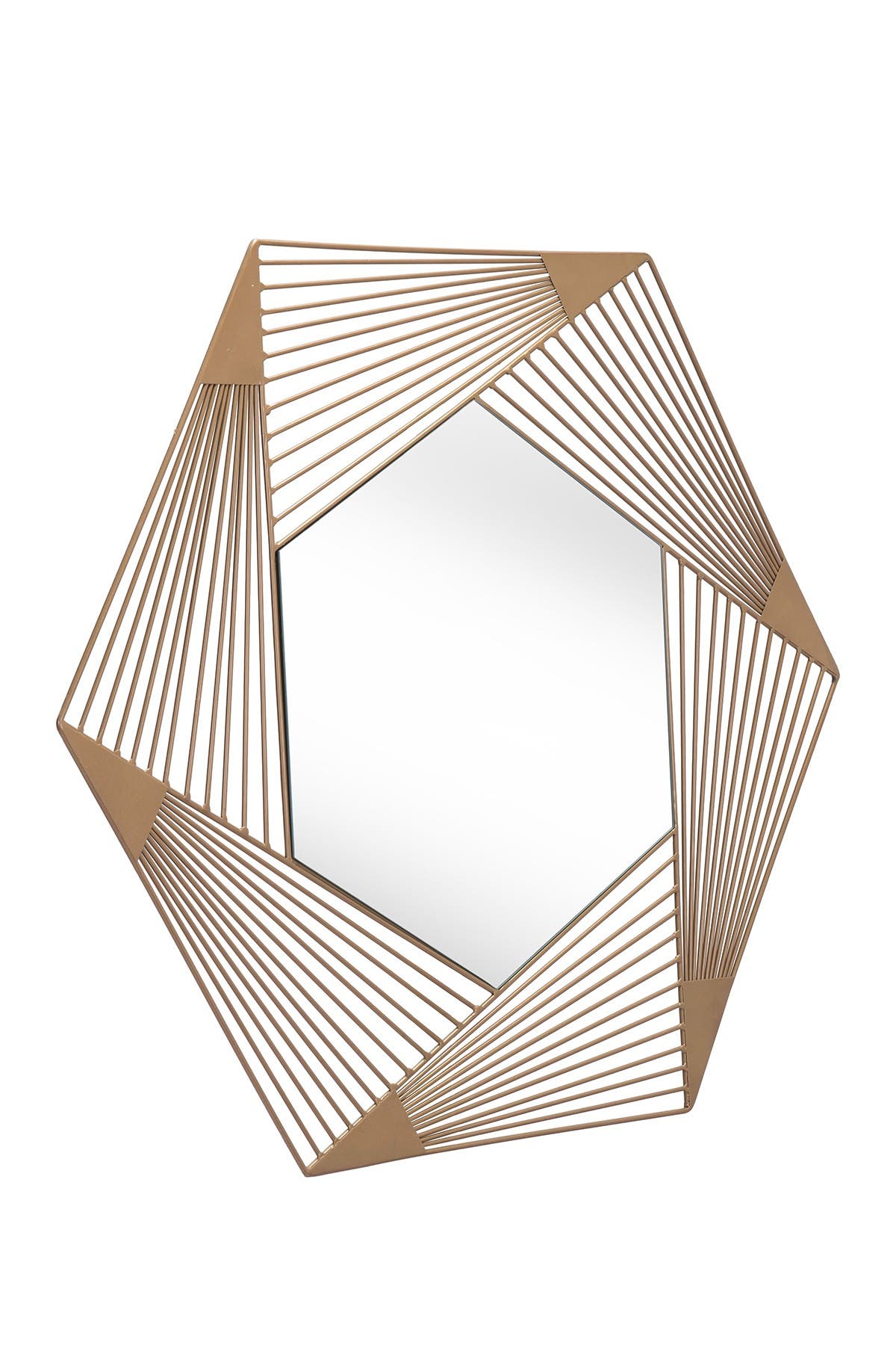 ZUO MODERN Aspect Hexagonal Mirror - Gold | Nordstromrack
