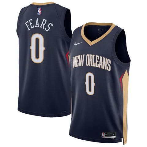Unisex Nike Jeremiah Fears Navy New Orleans Pelicans Swingman Jersey - Icon Edition