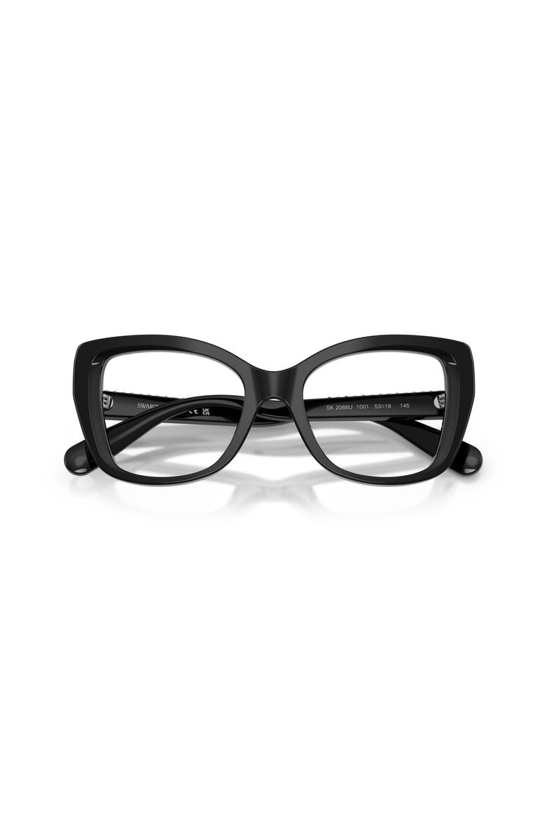 51mm Butterfly optical glasses, Alternate, color, Black