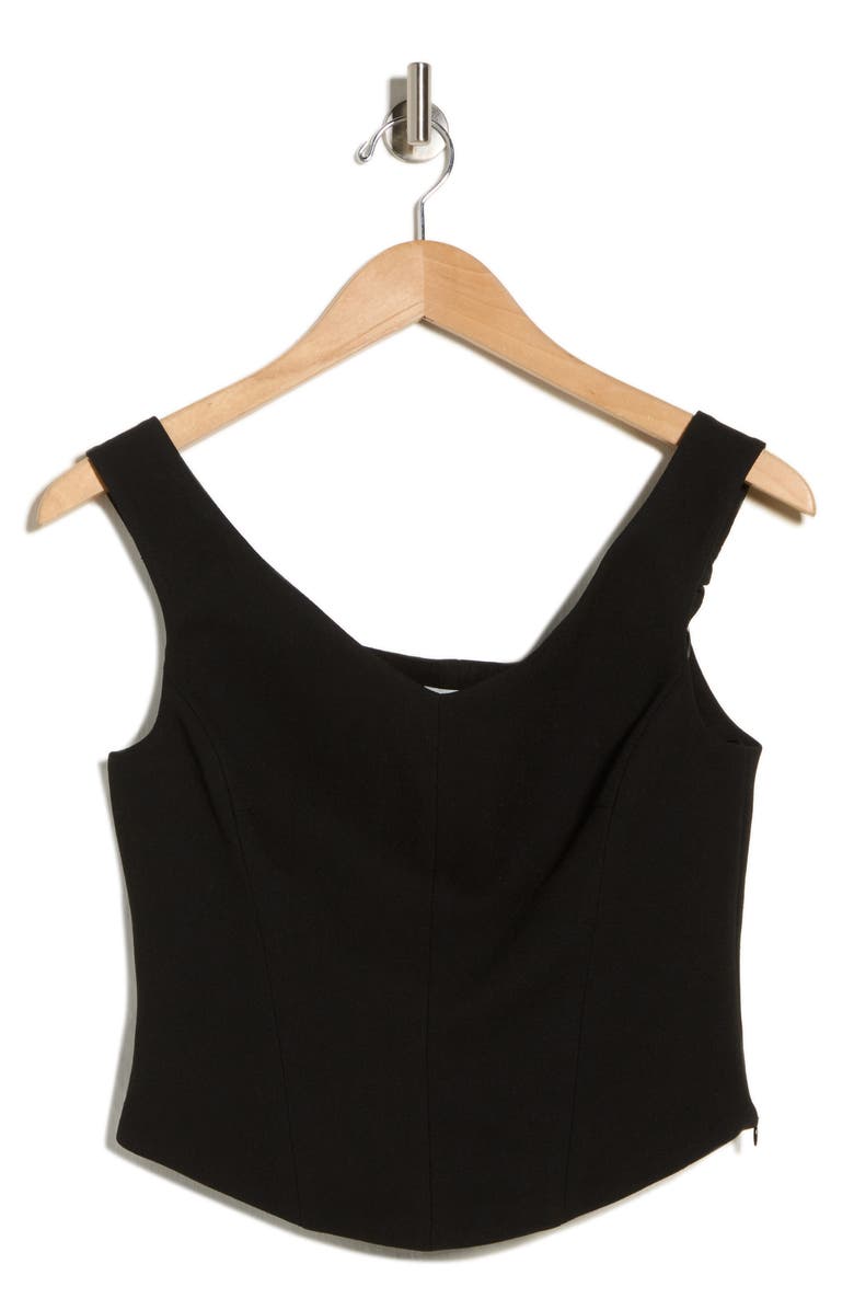 Simkhai Emri Off-the-Shoulder Top, Alternate, color, Black