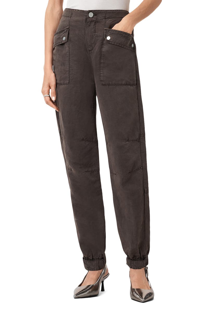 AllSaints Val Twill Cargo Pants, Main, color, 