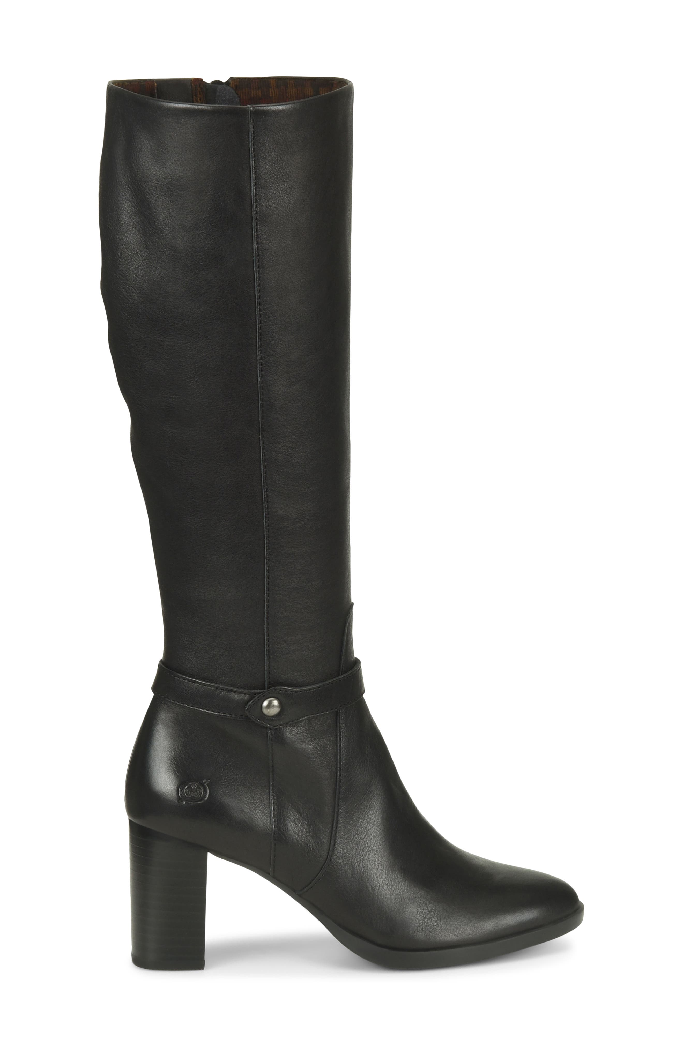 Børn Ellendale Knee High Boot, Alternate, color, Black
