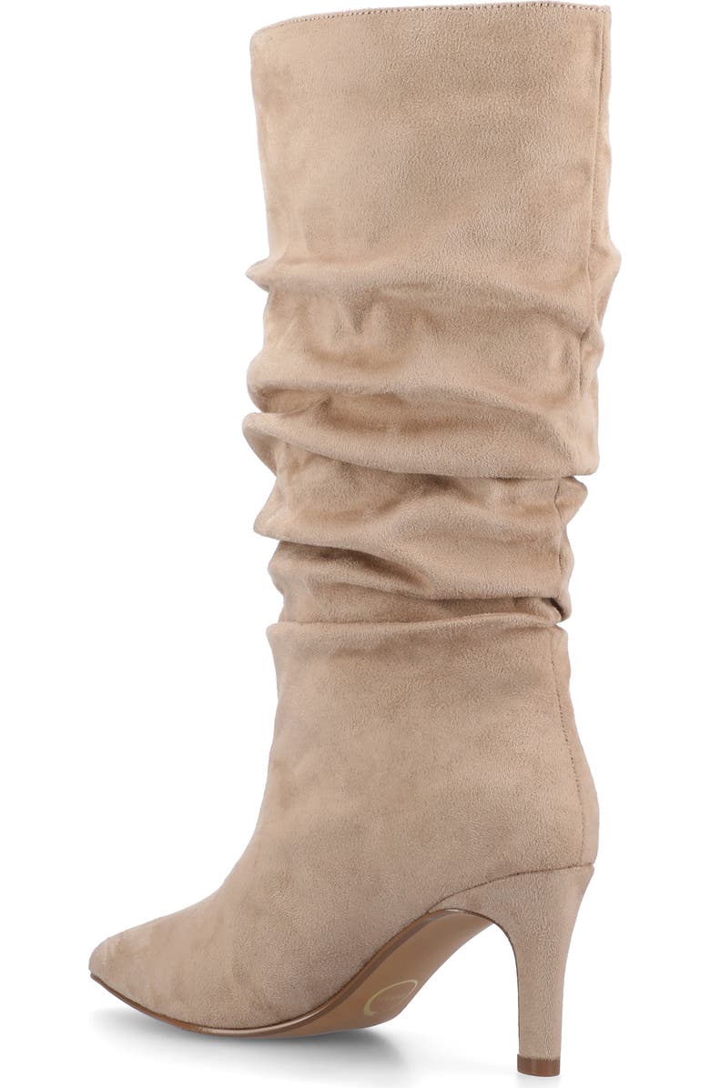 Journee Collection Sonnet Knee High Boot, Alternate, color, Taupe