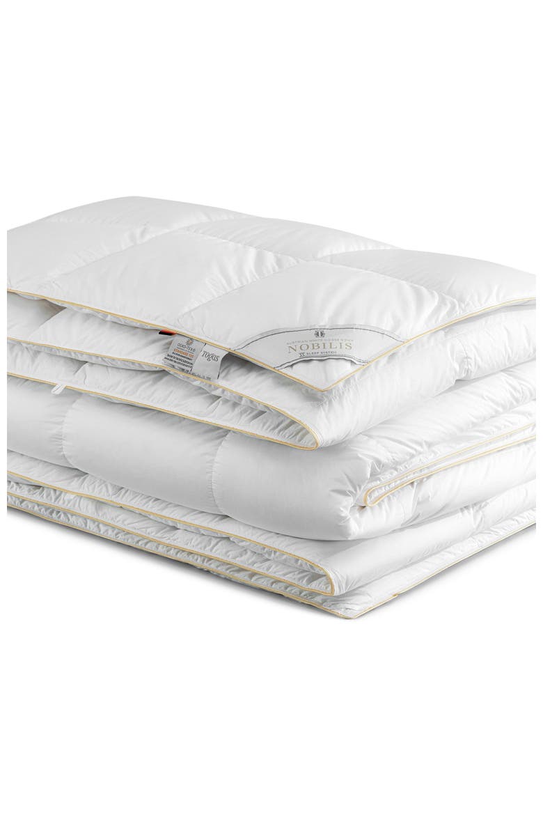 Nobilis Austrian goose down comforter, Alternate, color, White