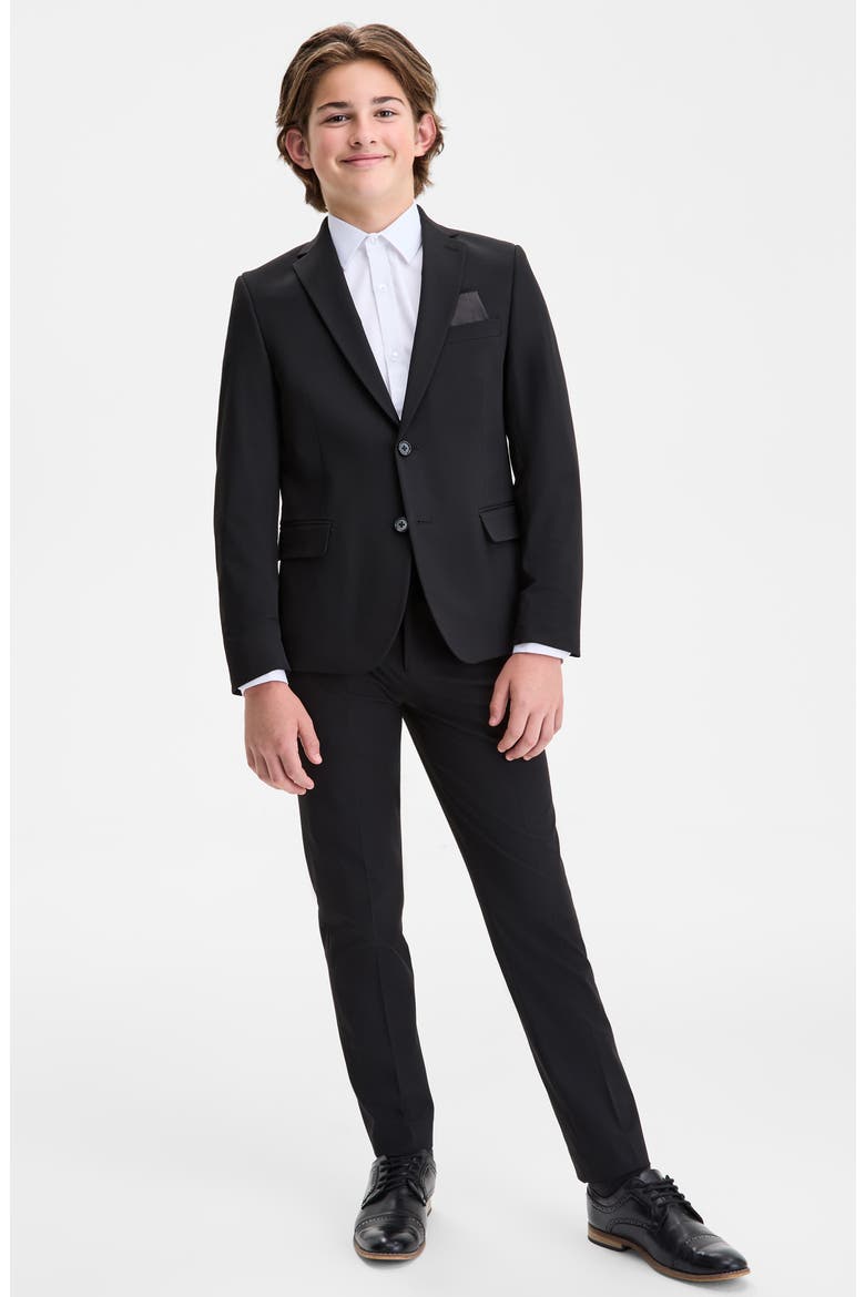 Kids' Two-Piece Suit, Main, color, BLACK