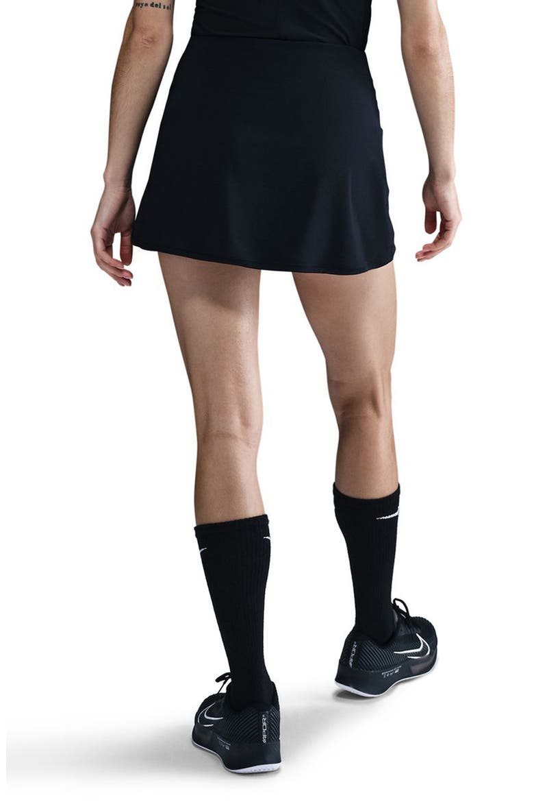 Victory Dri-FIT Straight Tennis Skort, Alternate, color, 010 010 BLACK/WHITE