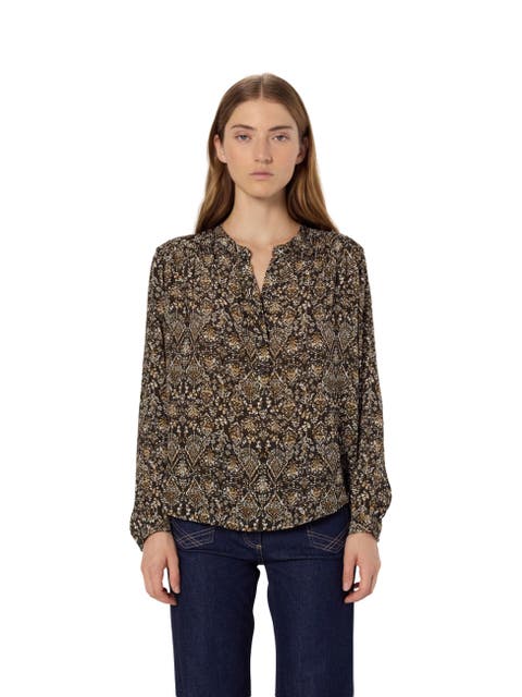 Althea Cultural Print Blouse