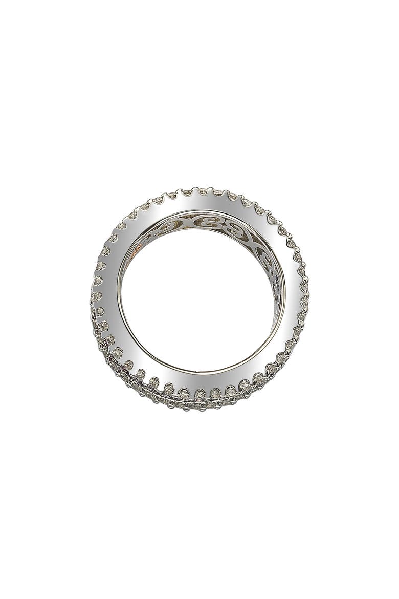 Multicolor Cubic Zirconia Eternity Band Ring, Alternate, color, PINK