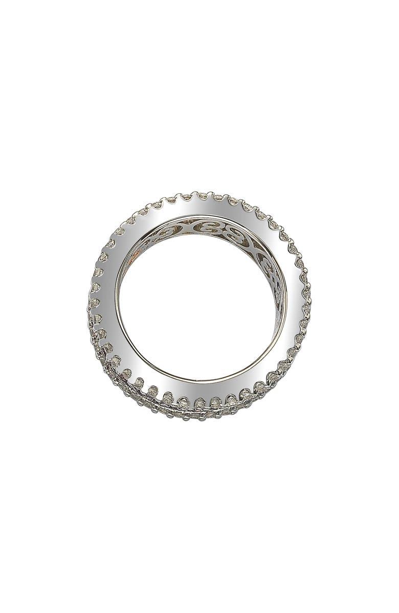 SUZY LEVIAN Multicolor Cubic Zirconia Eternity Band Ring, Alternate, color, Pink