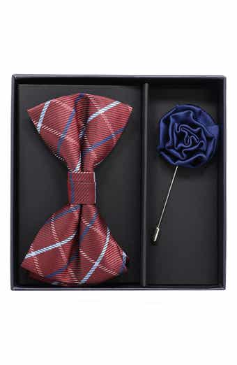 Ben Sherman Bow Tie & Lapel Pin Set