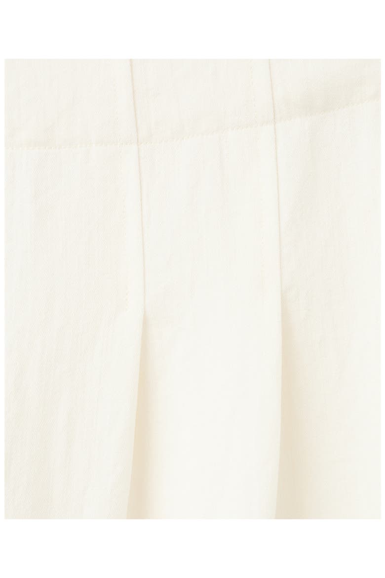 Pleated Straight Leg Pants, Alternate, color, ECRU