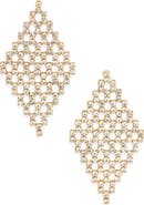NORDSTROM RACK Cubic Zirconia Kite Drop Earrings