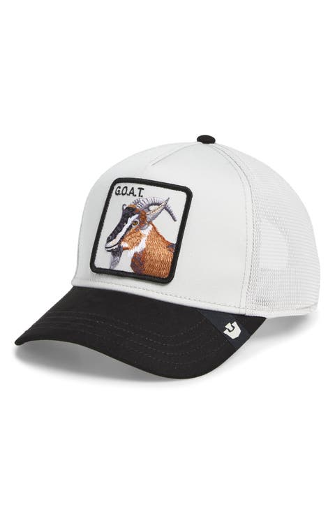 Greatest Goat Patch Snapback Trucker Hat