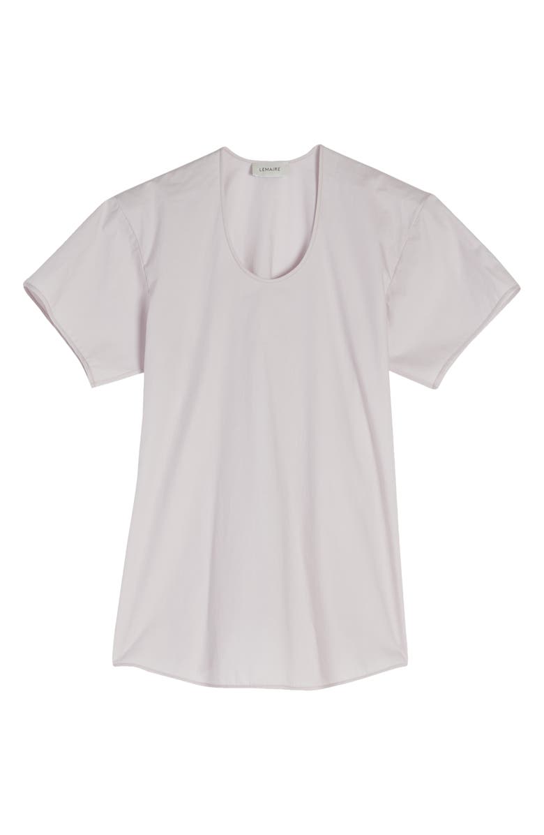 Lemaire Scoop Neck Cotton T-Shirt, Alternate, color, 