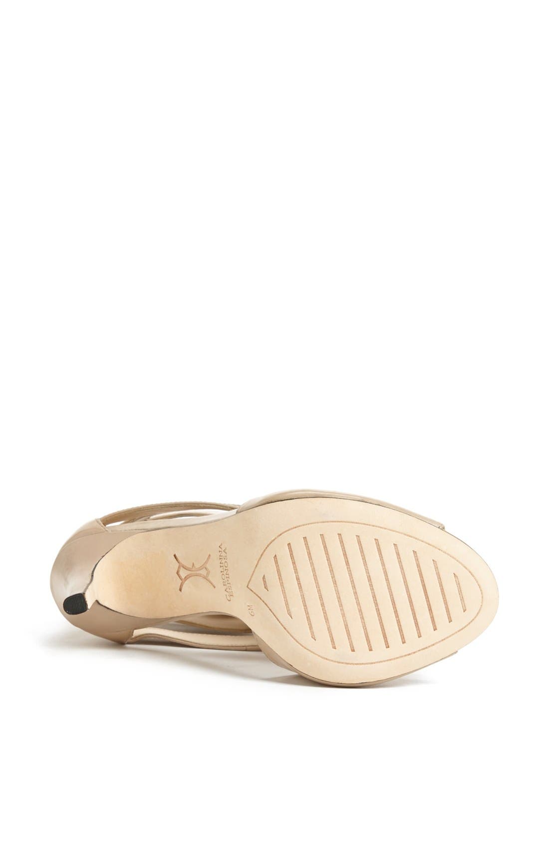 'Jillian' Cutout Bootie, Alternate, color, SAND